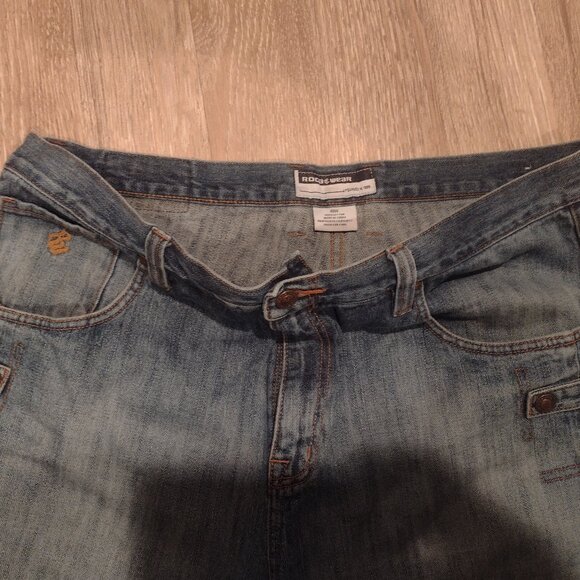 Vintage Rocawear baggy jean shorts size 40w - Picture 3 of 6
